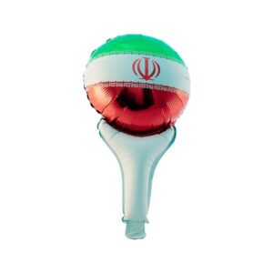 بادکنک زرورقی تزئینی بزرگ طرح پرچم ایران