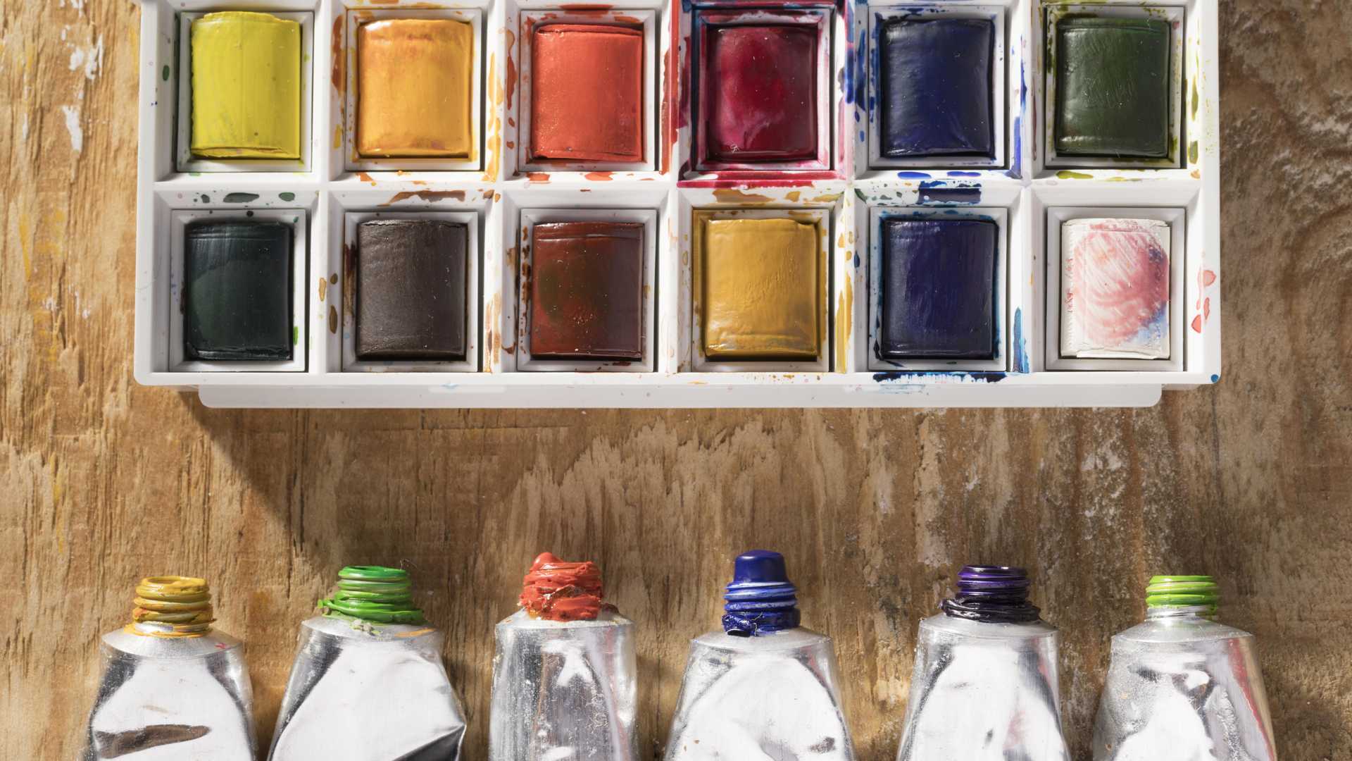 Color scheme in painting