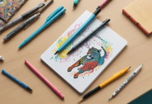 خودکارهای رنگی با نوک 0.7 میلی‌متر