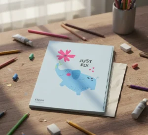 دفتر نقاشی 40 برگ الیپون طرح فیلی