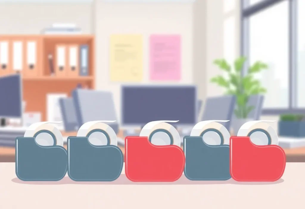 معرفی 4 پایه چسب اداری اقتصادی با کیفیت