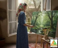 ست قلمو زمینه 6عددی