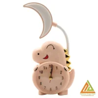 ساعت رومیزی فانتزی همراه با چراغ مطالعه کدBT-54یاکدHD3430