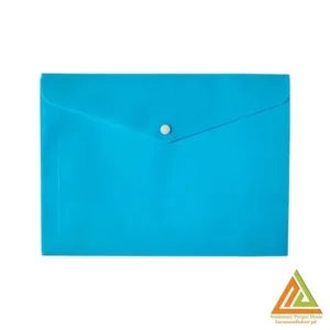 پاکت دکمه دارA4 آبی لیام
