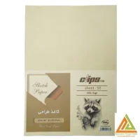 کاغذ طراحیA4گرماژ105گرم بسته50برگی کلیپس