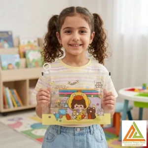 پوشه زیپ دارA5فانتزی