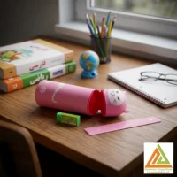 جامدادی سیلیکونی استوانه اسکول فنز کد928001-2-3