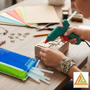 چسب حرارتی 1کیلویی(کوچک)شفاف بلند باریک استورم کد210203