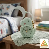 ساعت رومیزی فانتزی همراه با چراغ مطالعه کدBT-54یاکدHD3430