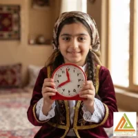 ساعت آموزشی مدرن کد1