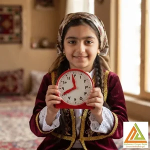 ساعت آموزشی مدرن کد1
