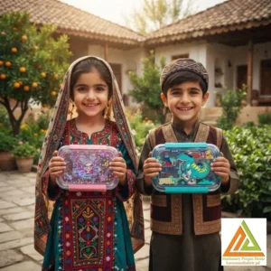 ظرف غذا تک طبقه 710میل مستطیل سه خانه فانتزی(استیل304) وست کدU2086