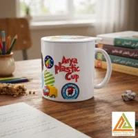 لیوان آبخوری درب دارآریا 6020