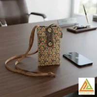 کیف موبایل بندارچوب پنبه باروک لیام کدL-18002