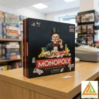 بازی مونوپولی حرفه ای هارد باکس(MONOPOLY)