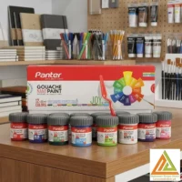 گواش 12رنگ30میل پنتر کدPUGP712-12