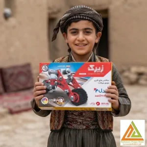 ساختنی فلزی موتورسیکلت مدل 4
