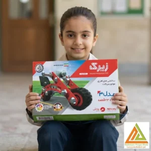 ساختنی فلزی موتور سیکلت مدل 3
