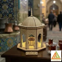 لگو سقاخانه اسماعیل طلایی چراغ دار
