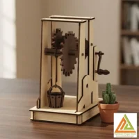 پازل سه بعدی متحرک ماشین ساده